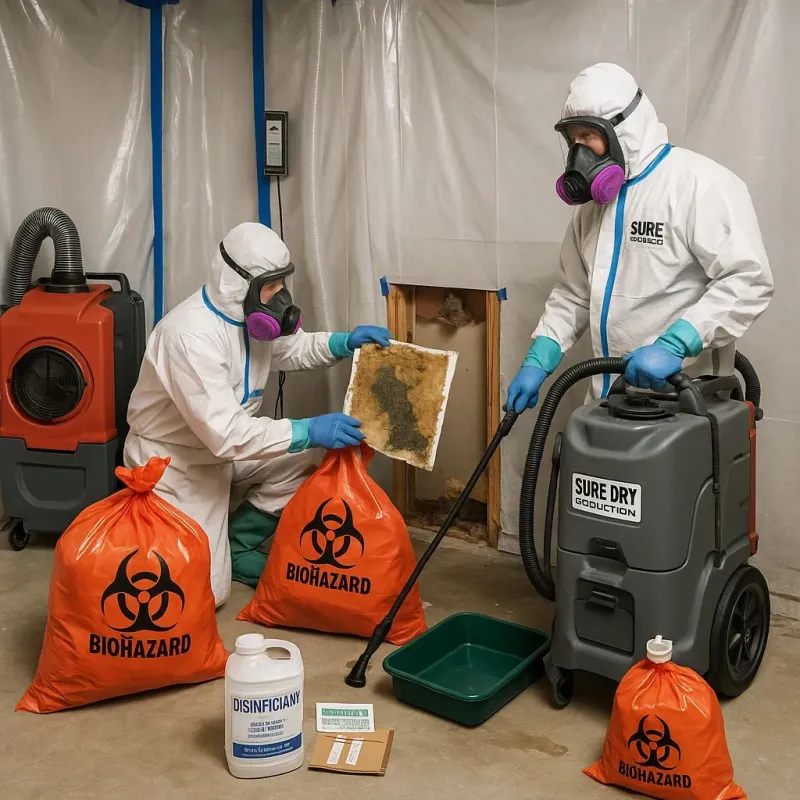 Contaminated Water Handling Protocols process in Charter Oak, CA