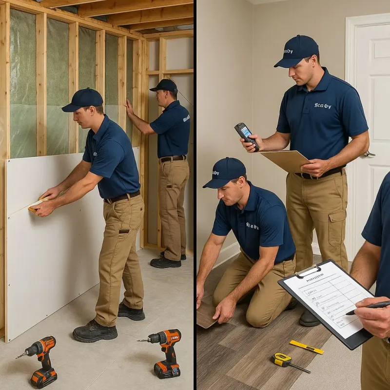 Repairs and Reconstruction process in Charter Oak, CA